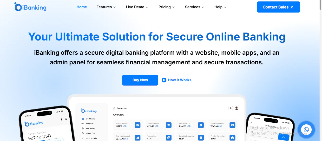 iBanking - Digital Banking and Financial Solution